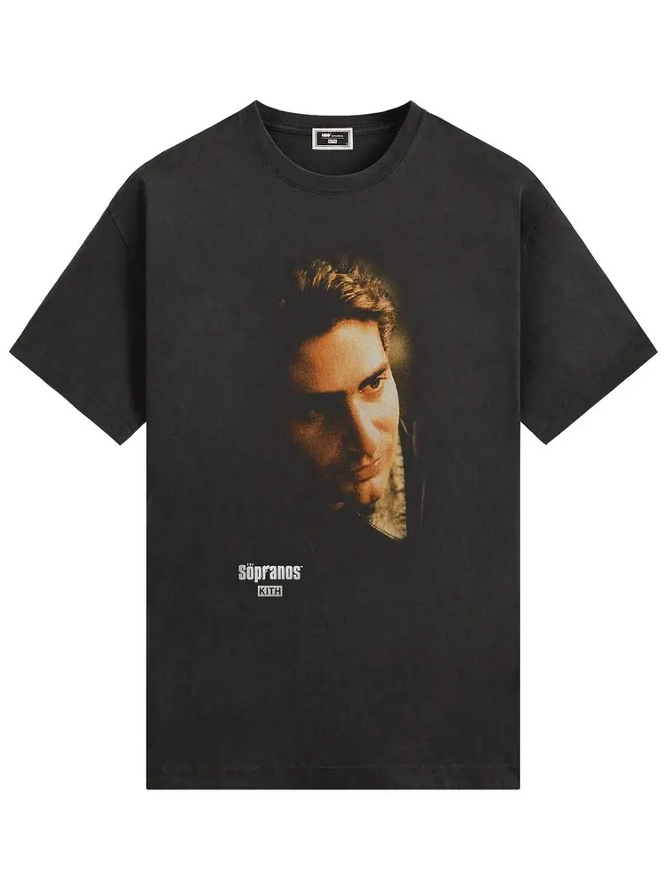 Футболка Kith For The Sopranos Christopher Vignette Vintage Tee — изображение 1 из 2, черный