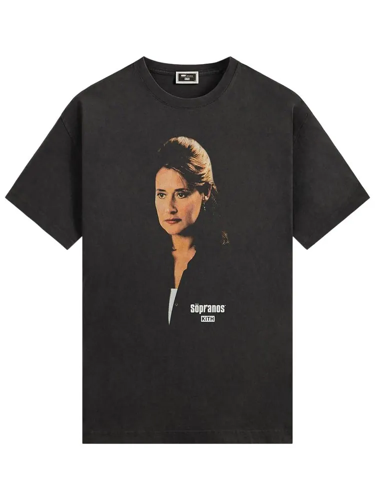 Футболка Kith For The Sopranos Jennifer Vignette Vintage Tee — изображение 1 из 2, черный