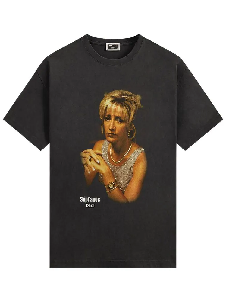Футболка Kith For The Sopranos Carmela Vignette Vintage Tee — изображение 1 из 2, черный