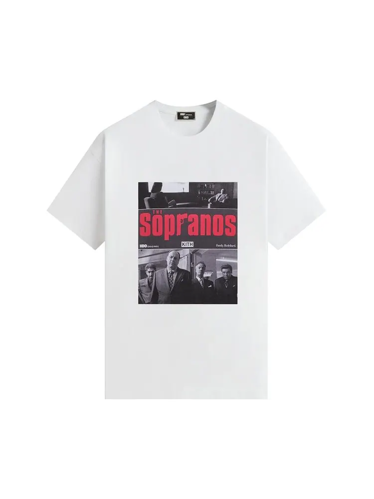 Футболка Kith For The Sopranos Family Redefined Vintage Tee — изображение 1 из 2, белый
