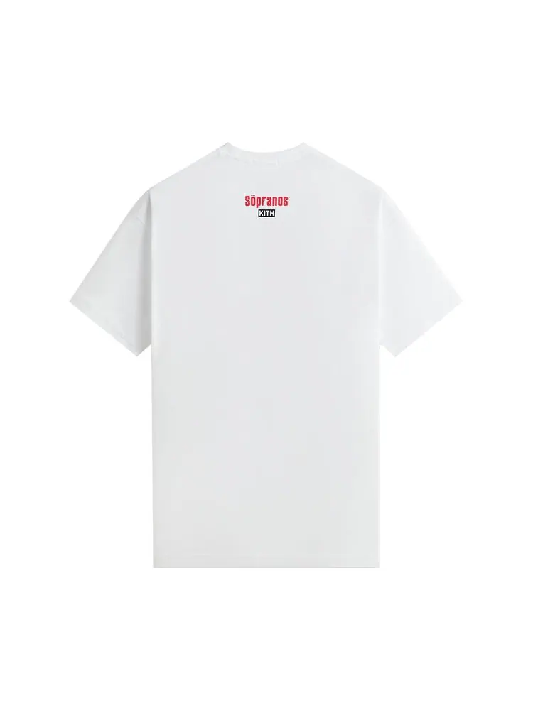 Футболка Kith For The Sopranos Family Redefined Vintage Tee — изображение 2 из 2, белый