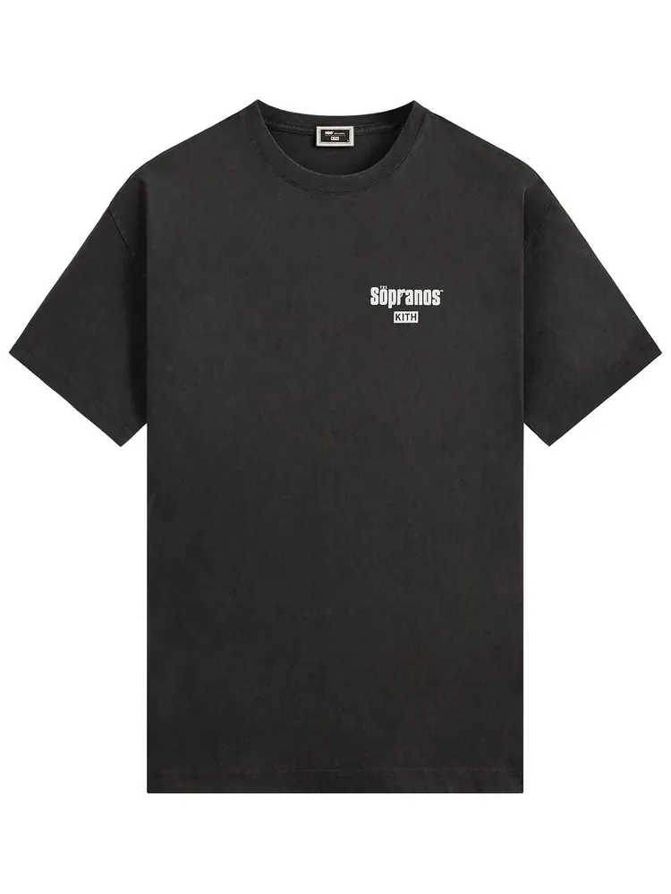 Футболка Kith For The Sopranos Bada Bing Vintage Tee — изображение 1 из 2, черный
