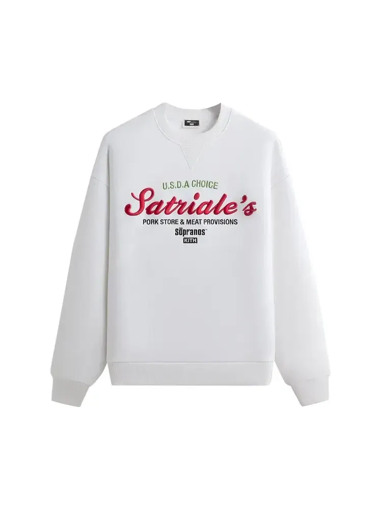 Свитшот Kith For The Sopranos Satriale — изображение 1 из 2, белый