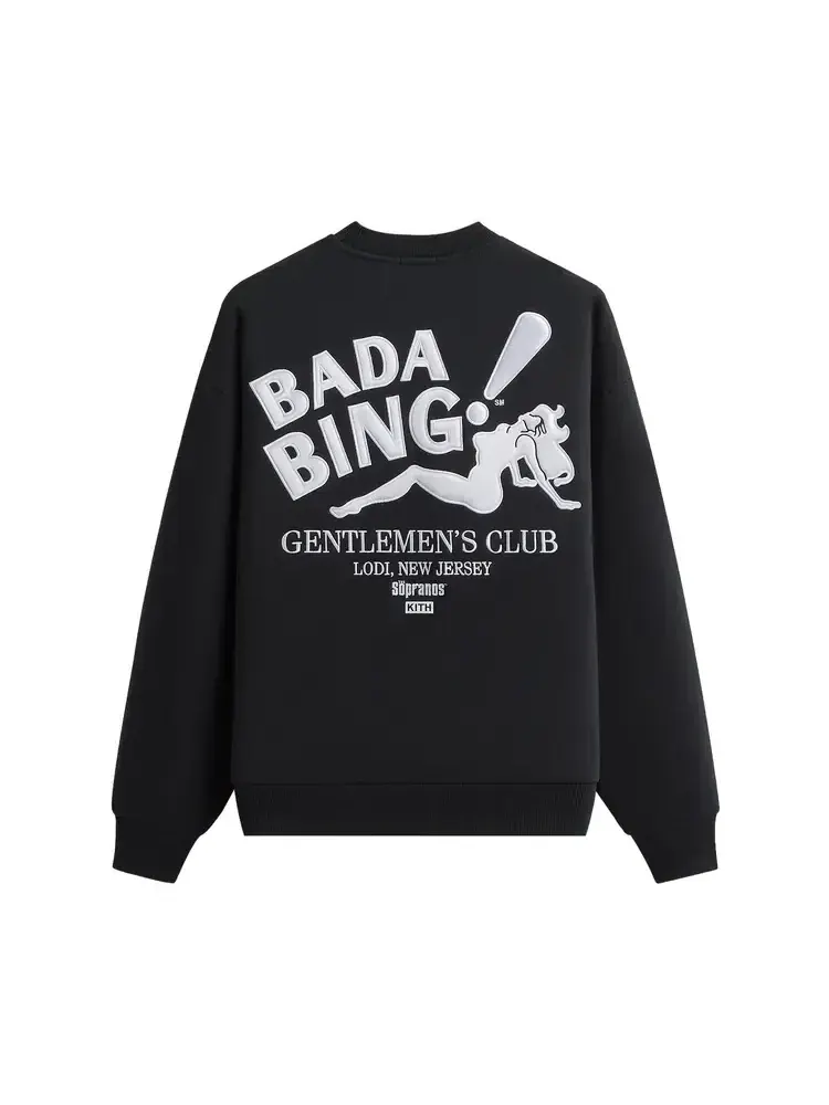 Свитшот Kith For The Sopranos Bada Bing Nelson Crewneck — изображение 2 из 2, черный