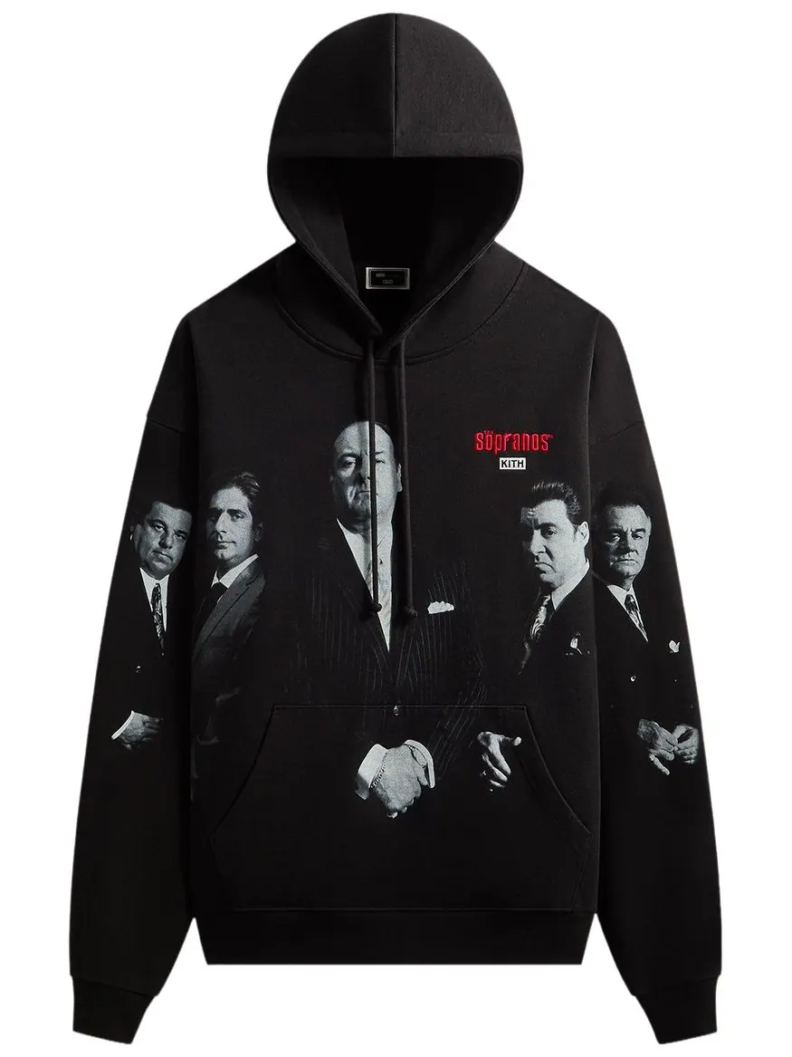Худи Kith For The Sopranos Arched Character Nelson — изображение 1 из 2, черный