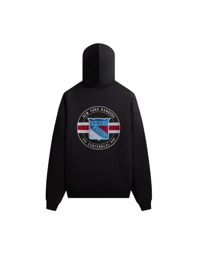 Худи Kith For The New York Rangers Madison Square Garden Puck Vintage Nelson Hoodie — изображение 2 из 2, черный