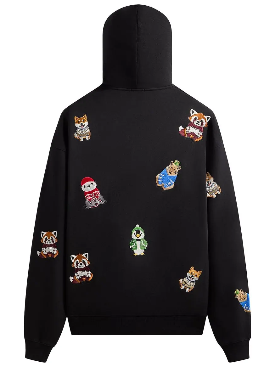 Худи Kith Kithmas с изображением животного Нельсона — изображение 2 из 2, черный