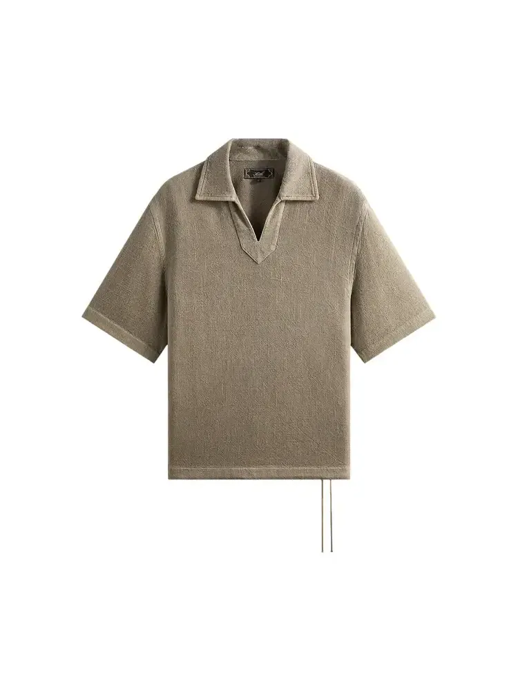 Мягкий пуловер Kith Soft Woven Glen Pullover — изображение 1 из 2, коричневый