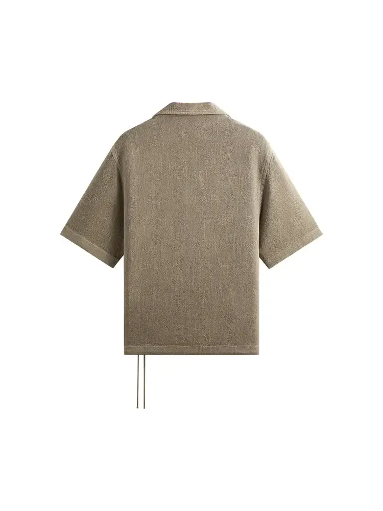 Мягкий пуловер Kith Soft Woven Glen Pullover — изображение 2 из 2, коричневый