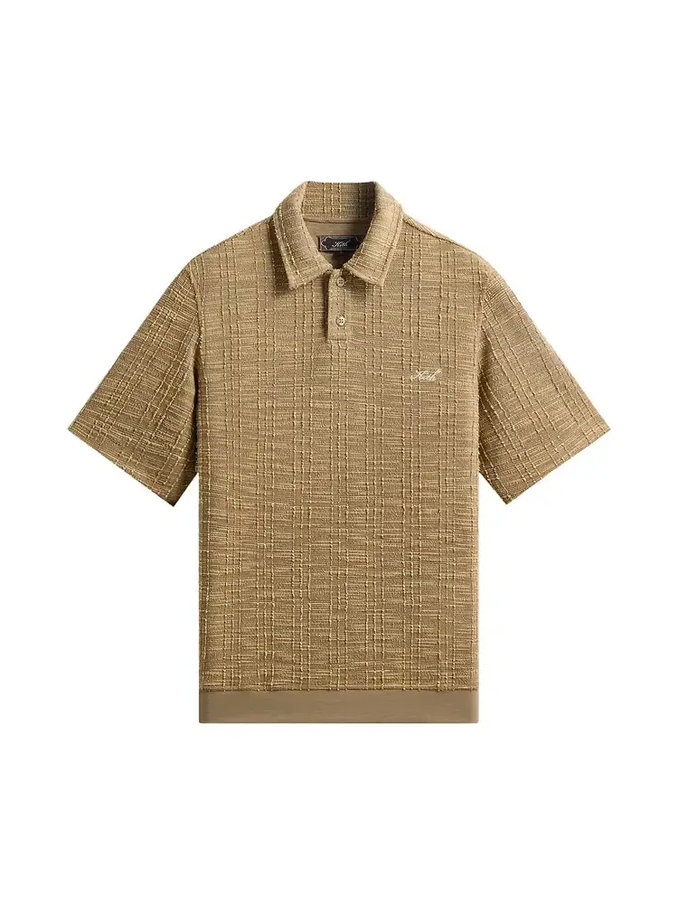 Поло Kith High Twist Tweed Graham — изображение 1 из 2, бежевый