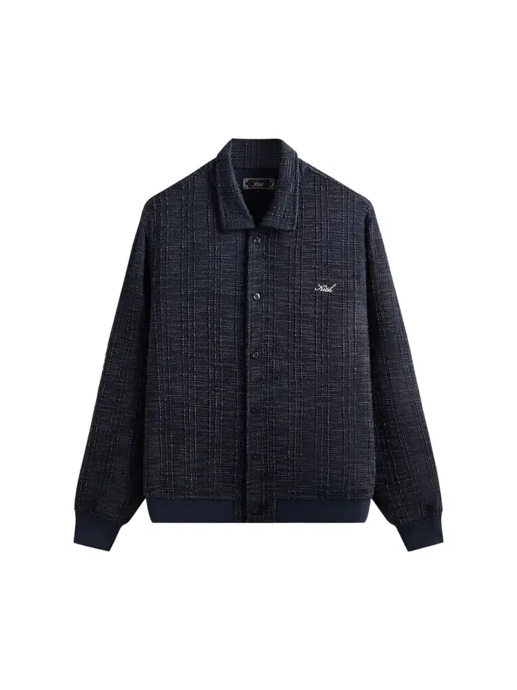 Кардиган Kith High Twist Tweed Rhys Cardigan — изображение 1 из 2, черный