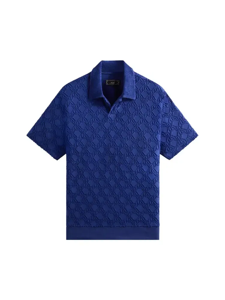 Поло Kith Monogram Terry Leo — изображение 1 из 2, синий