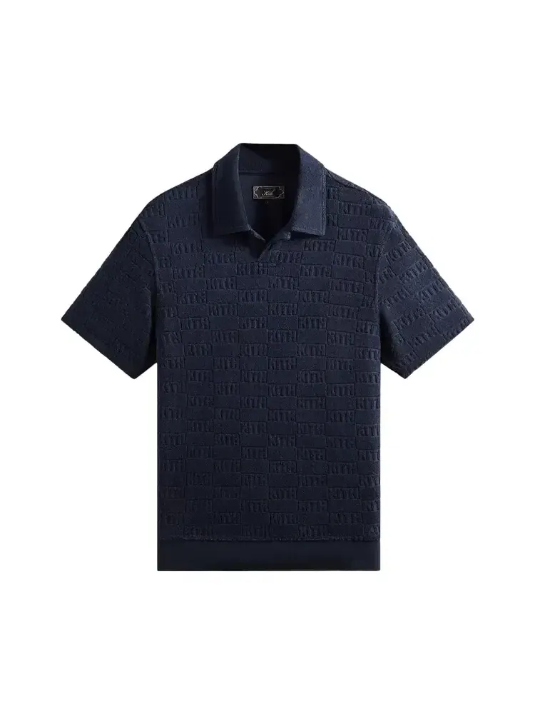 Поло Kith Monogram Terry Leo — изображение 1 из 2, черный
