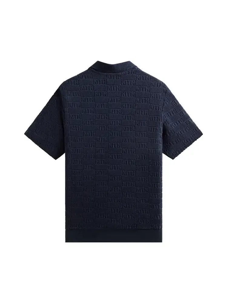 Поло Kith Monogram Terry Leo — изображение 2 из 2, черный