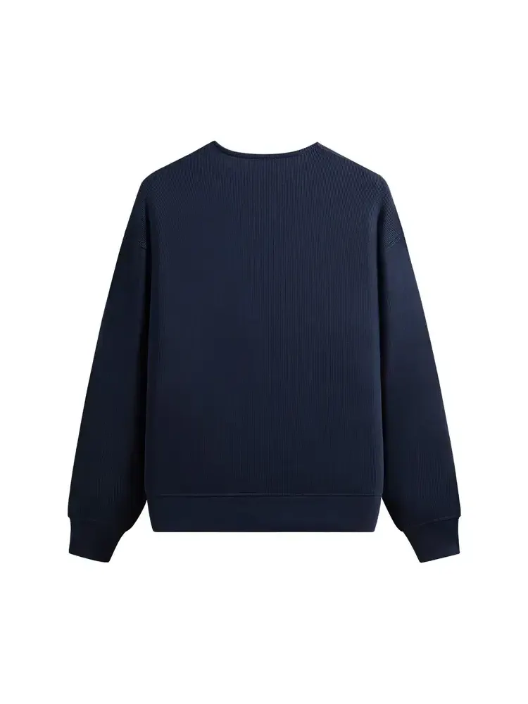 Пуловер Kith Micro Waffle Long Sleeve Colby — изображение 2 из 2, черный