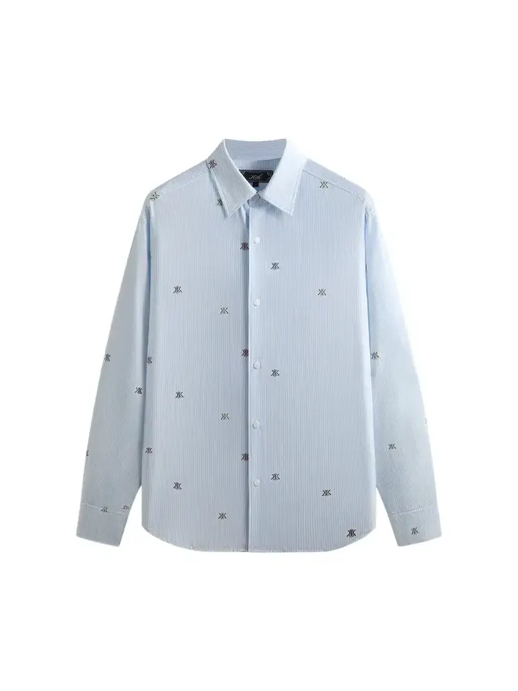 Рубашка Kith Crest Jacquard Georgie Shirt — изображение 1 из 2, мульти