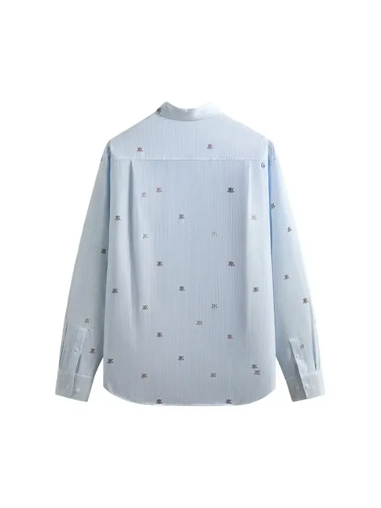 Рубашка Kith Crest Jacquard Georgie Shirt — изображение 2 из 2, мульти