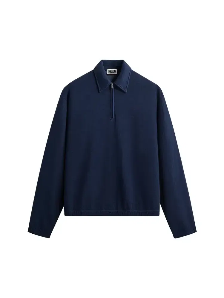 Футболка-поло Kith Double Face Jersey Jace Polo — изображение 1 из 2, черный