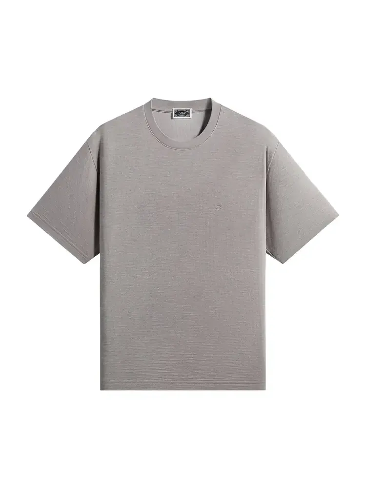 Футболка Kith Double Face Jersey Alex II Boxy — изображение 1 из 2, серый