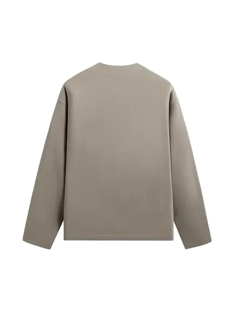 Рубашка Kith Double Crepe Maddock — изображение 2 из 2, коричневый