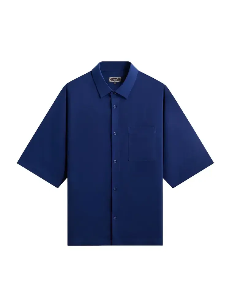 Рубашка Kith Drape Twill Raf — изображение 1 из 2, синий