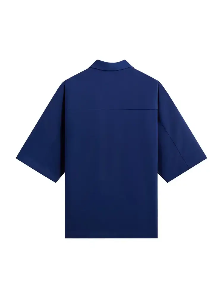 Рубашка Kith Drape Twill Raf — изображение 2 из 2, синий