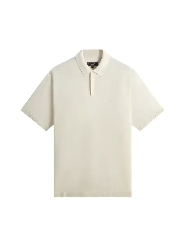 Поло Kith Super Fine Viscose Knit Baldwin — изображение 1 из 2, бежевый