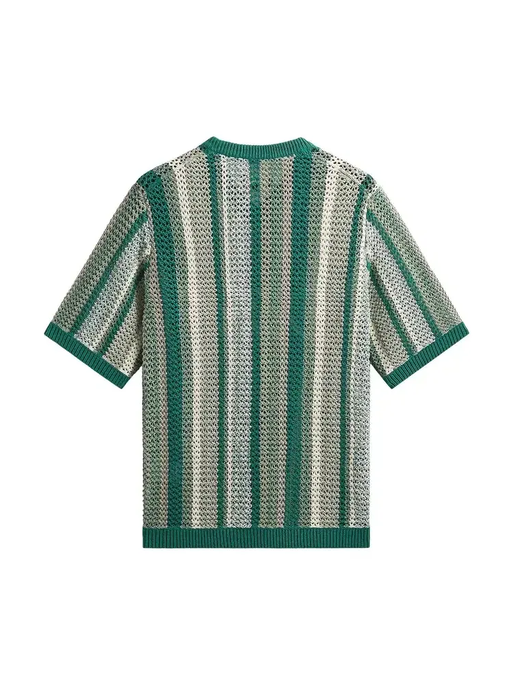 Джерси Kith Crochet Malik — изображение 2 из 2, зеленый