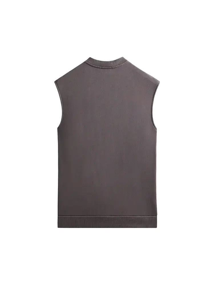 Футболка Kith Heavy Loop Terry Henley Muscle — изображение 2 из 2, коричневый