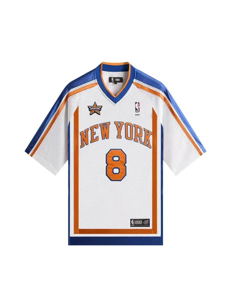 Футболка Kith For NBA All-Star New York Knicks Leon Shirt — изображение 1 из 2, белый
