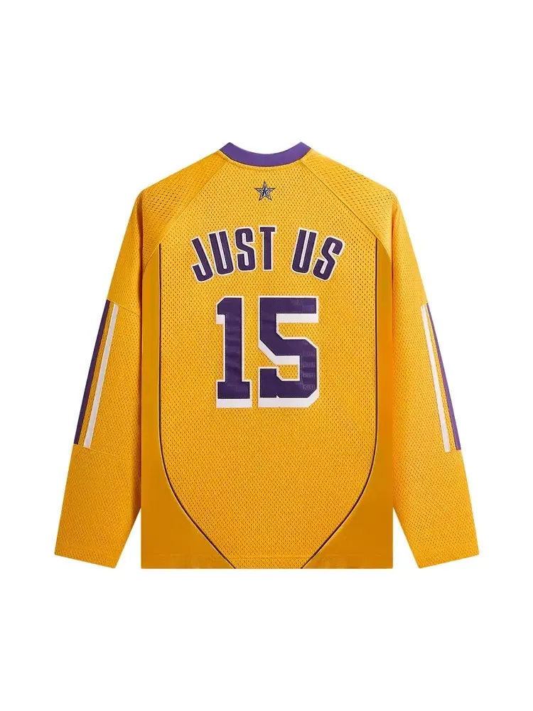 Футболка Kith For NBA All-Star Los Angeles Lakers Samuel Shirt — изображение 2 из 2, желтый