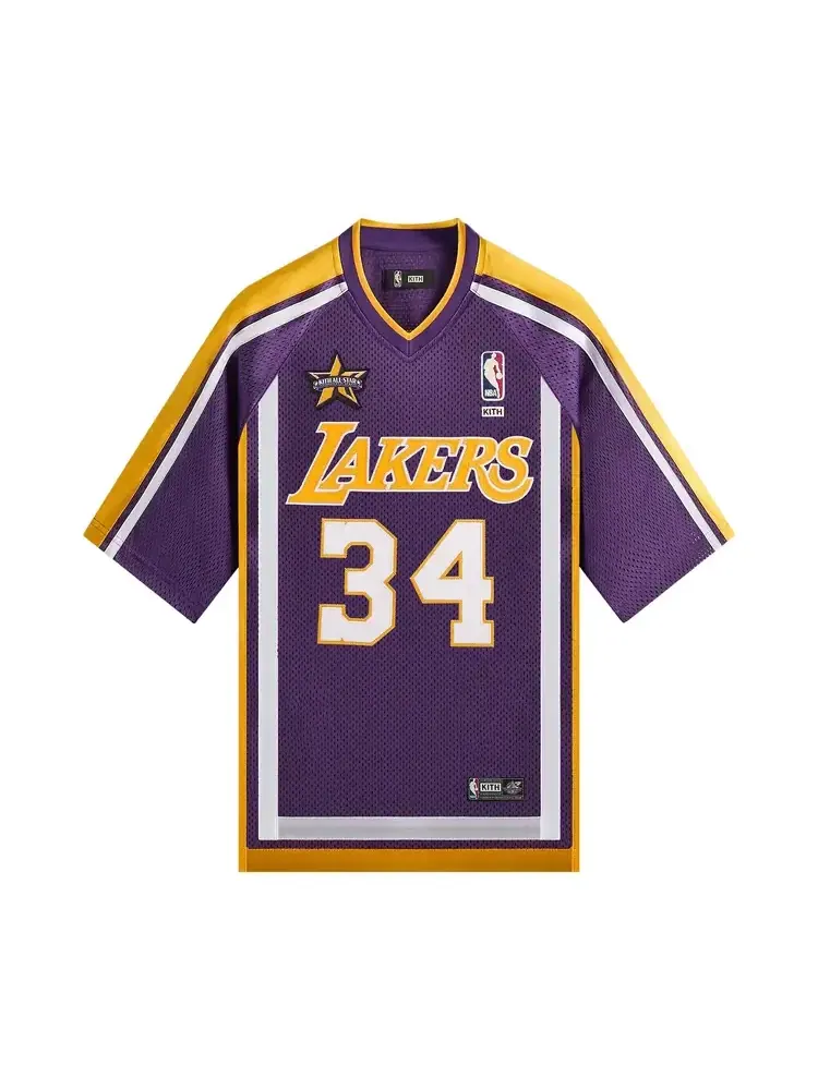 Футболка Kith For NBA All-Star Los Angeles Lakers Leon Shirt — изображение 1 из 2, фиолетовый