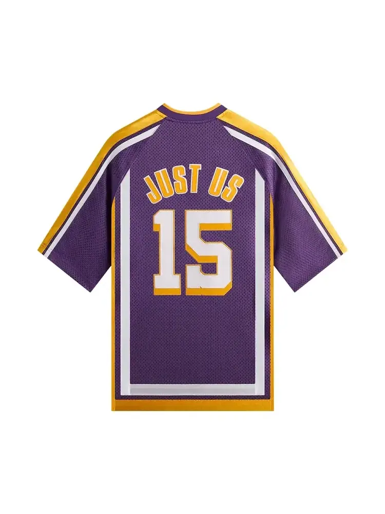 Футболка Kith For NBA All-Star Los Angeles Lakers Leon Shirt — изображение 2 из 2, фиолетовый