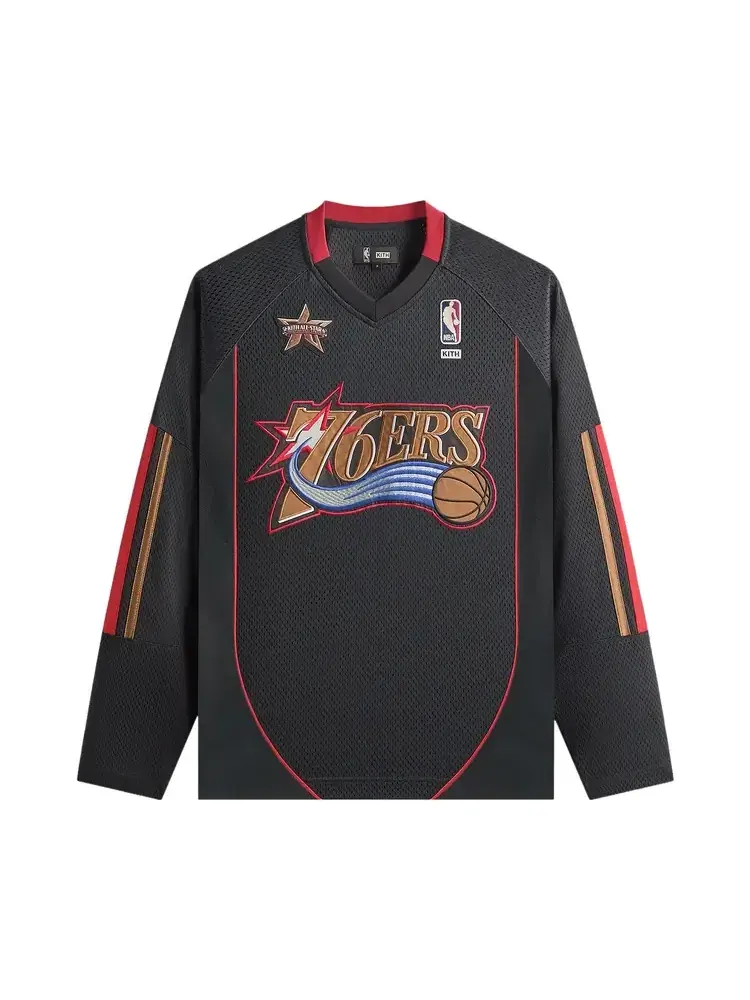 Футболка Kith For NBA All-Star Philadelphia 76ers Samuel Shirt — изображение 1 из 2, черный