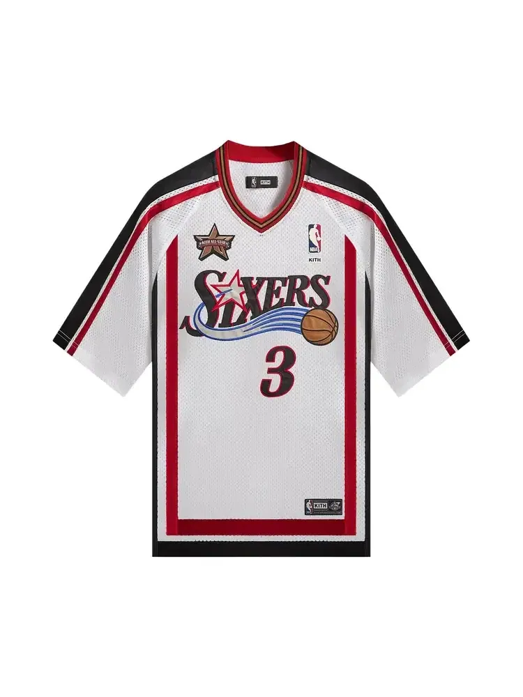 Футболка Kith For NBA All-Star Philadelphia 76ers Leon — изображение 1 из 2, черный