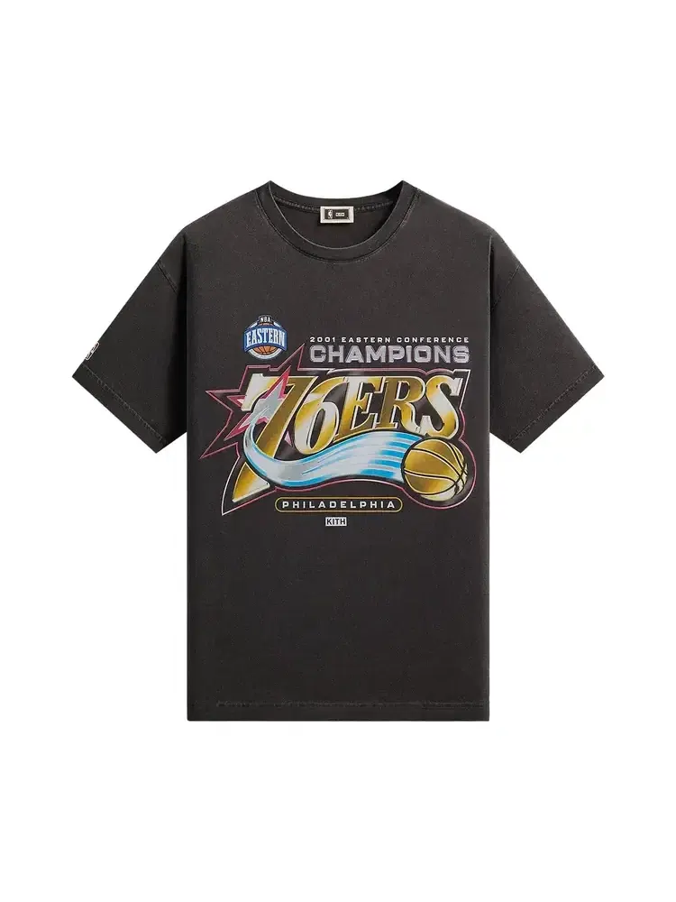 Винтажная футболка Kith For NBA All-Star Philadelphia 76ers — изображение 1 из 2, черный