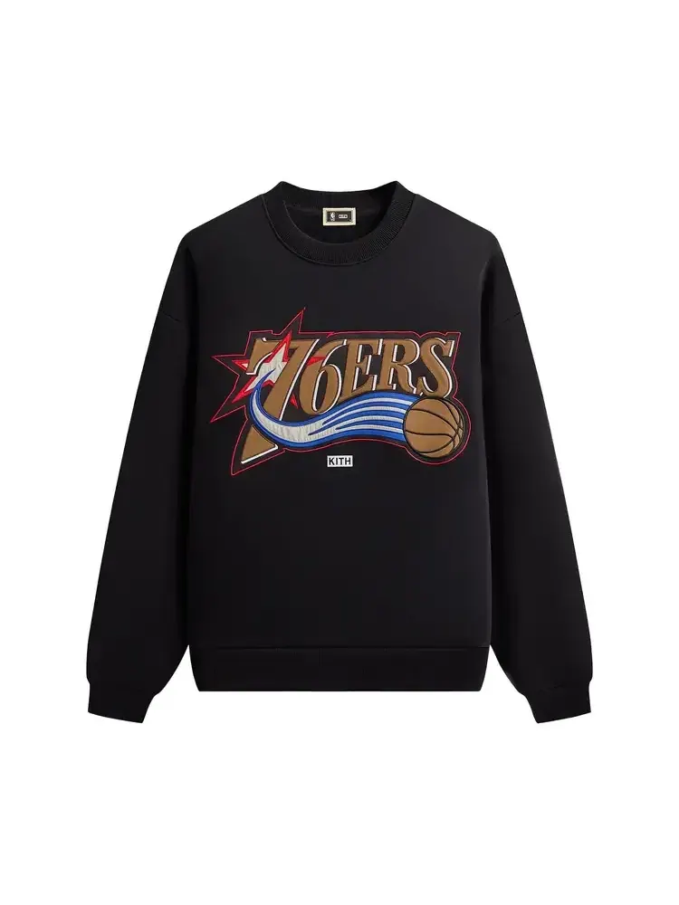 Свитшот Kith For NBA All-Star Philadelphia 76ers Nelson Crewneck — изображение 1 из 2, черный