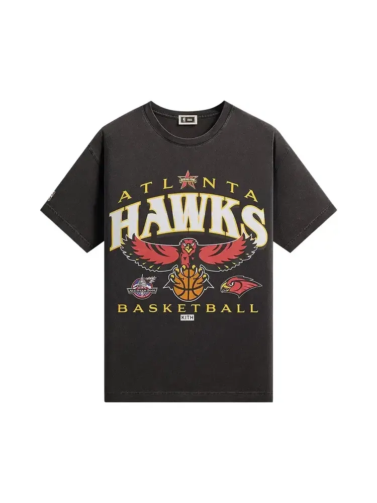 Винтажная футболка Kith For NBA All-Star Atlanta Hawks — изображение 1 из 2, черный