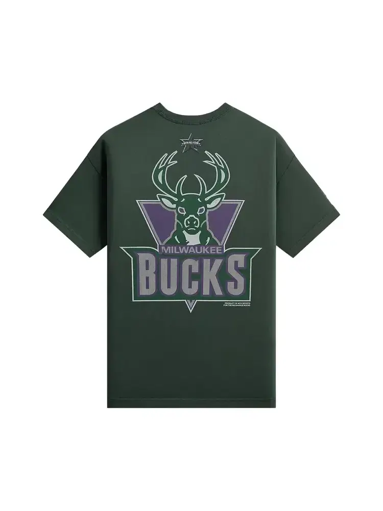 Винтажная футболка Kith For NBA All-Star Milwaukee Bucks — изображение 2 из 2, зеленый