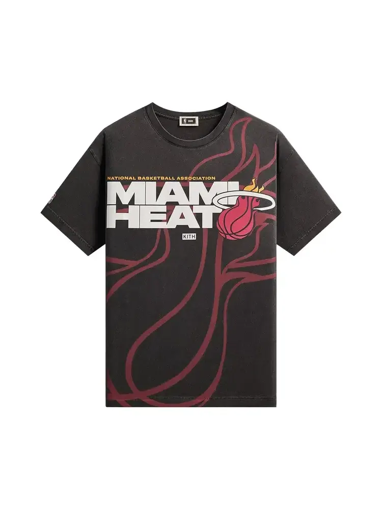Винтажная футболка Kith For NBA All-Star Miami Heat — изображение 1 из 2, черный