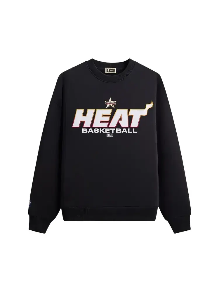 Свитшот Kith For NBA All-Star Miami Heat Nelson Crewneck — изображение 1 из 2, черный