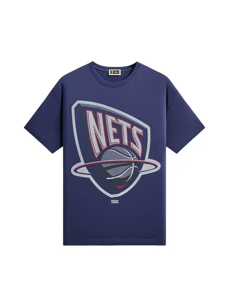 Футболка Kith For NBA All-Star New Jersey Nets — изображение 1 из 2, синий