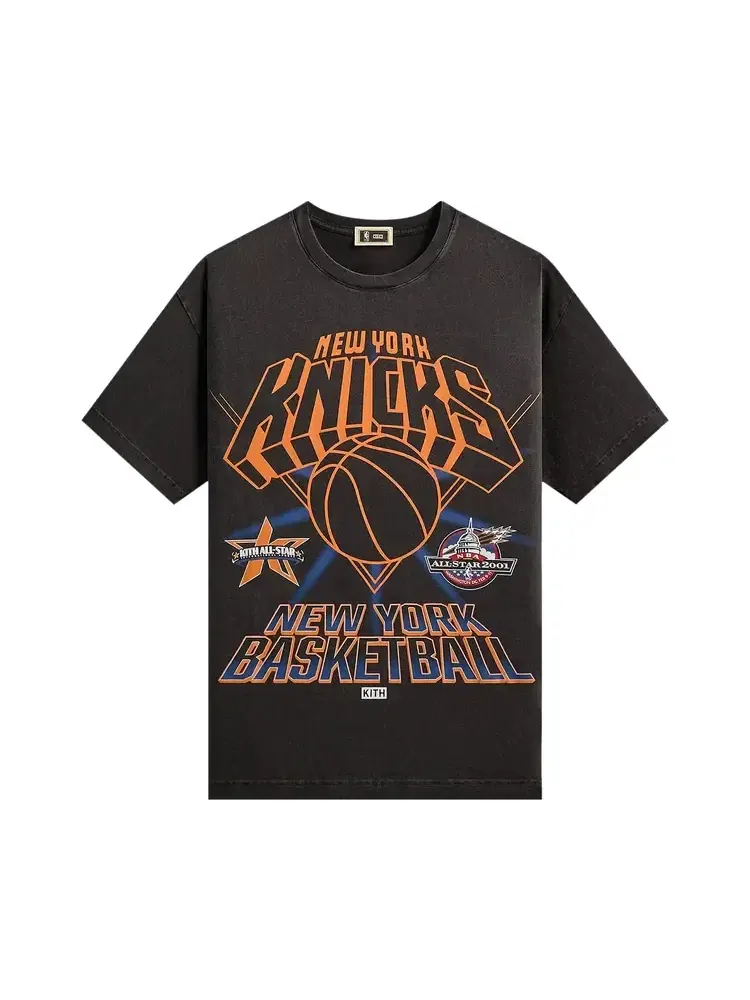 Винтажная футболка Kith For NBA All-Star New York Knicks — изображение 1 из 2, черный