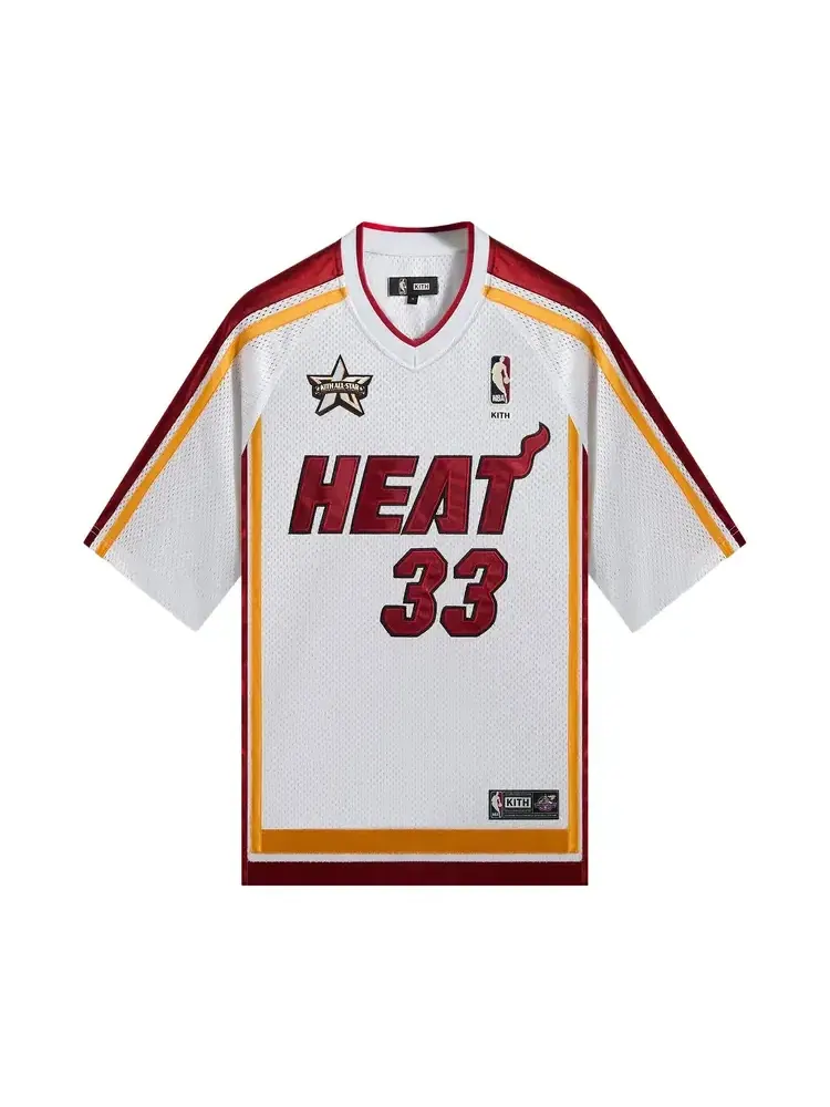 Футболка Kith For NBA All-Star Miami Heat Leon Shirt — изображение 1 из 2, белый