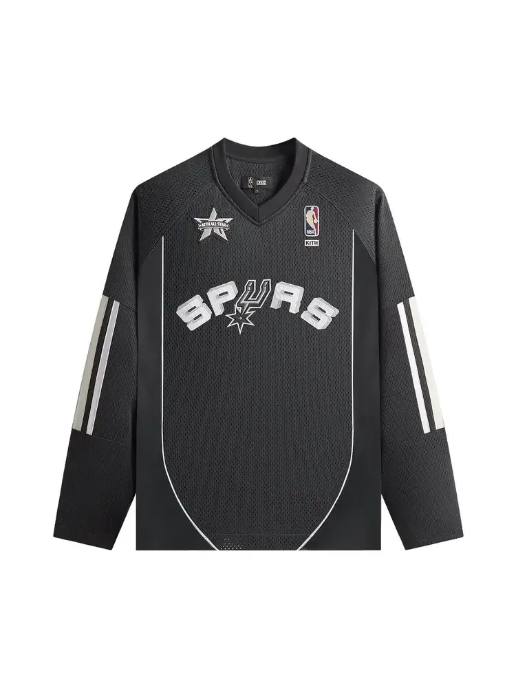 Футболка Kith For NBA All-Star San Antonio Spurs Samuel Shirt — изображение 1 из 2, черный