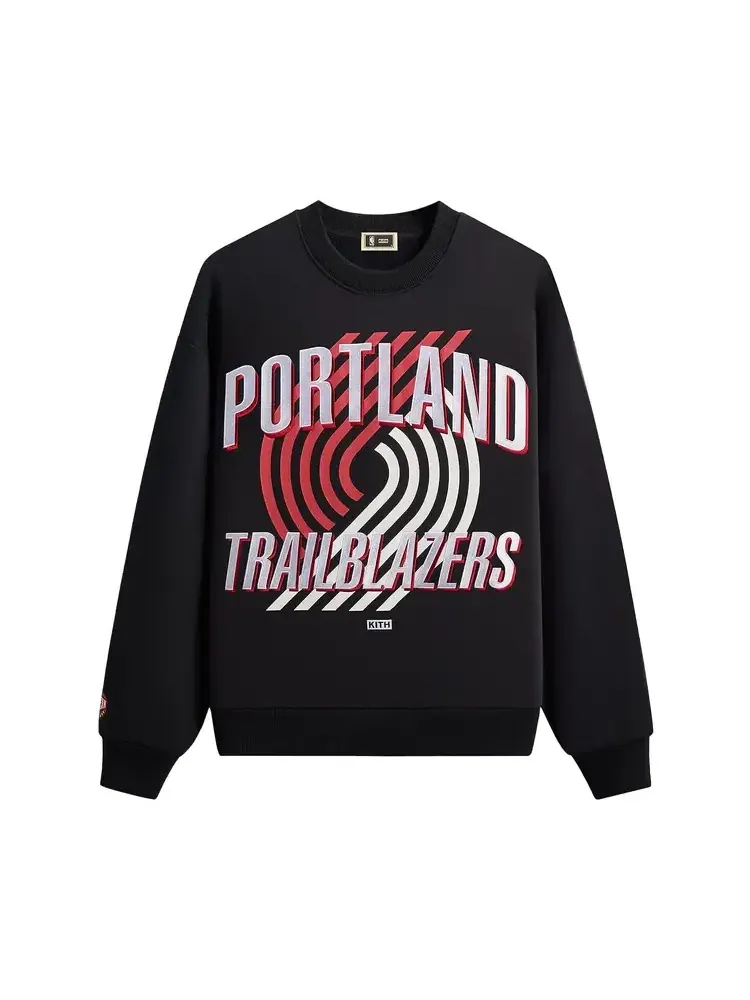 Свитшот Kith For NBA All-Star Portland Trail Blazers Nelson Crewneck — изображение 1 из 2, черный