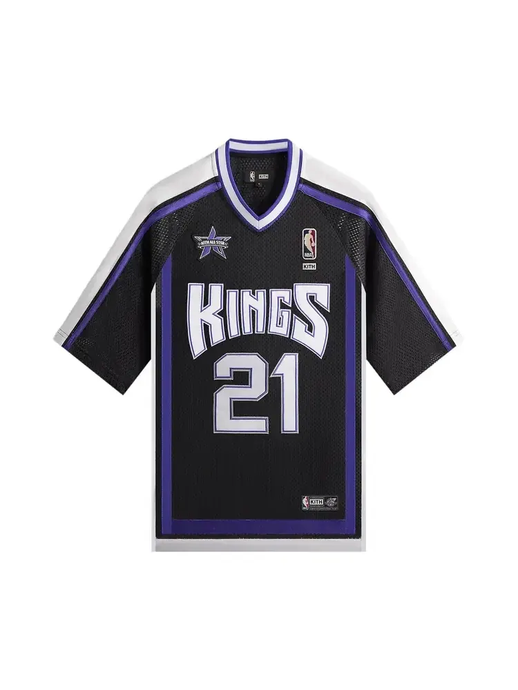Футболка спортивная Kith For NBA All-Star Sacramento Kings Leon Shirt — изображение 1 из 2, черный