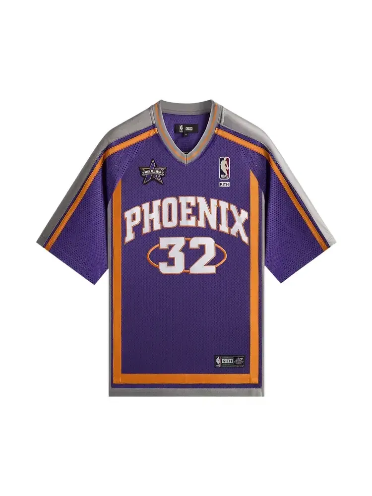 Футболка Kith For NBA All-Star Phoenix Suns Leon Shirt — изображение 1 из 2, фиолетовый