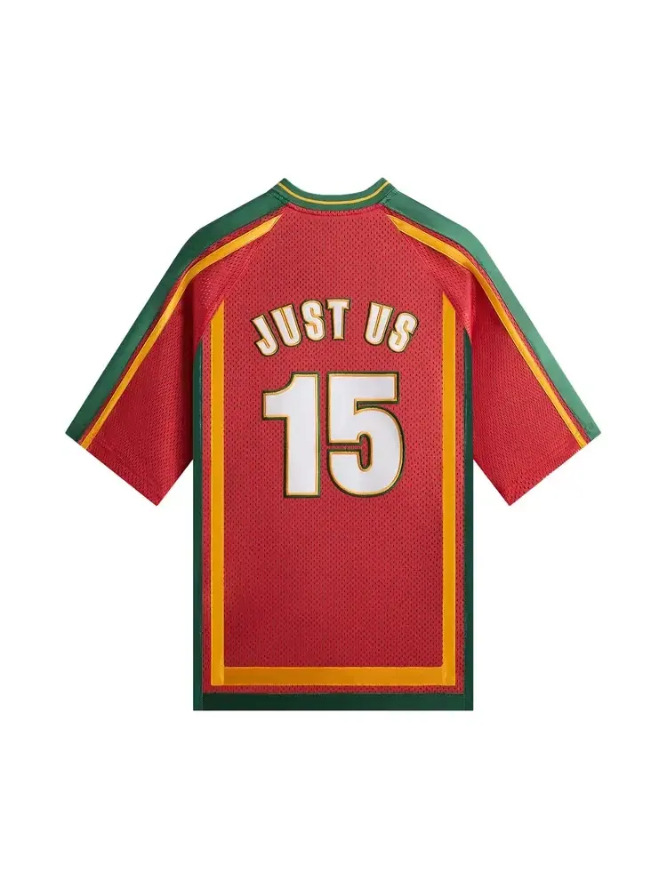 Футболка Kith For NBA All-Star Seattle Supersonics Leon Shirt — изображение 2 из 2, красный