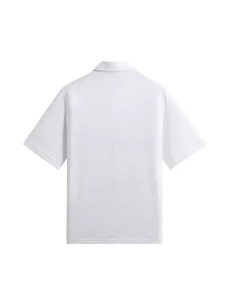 Футболка-поло Kith Double Face Jersey Heathrow Polo — изображение 2 из 2, белый